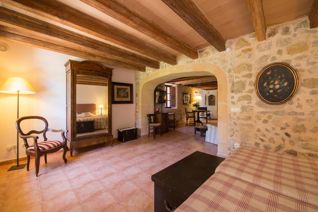 Agroturismo Can Feliu Porreras Habitación foto